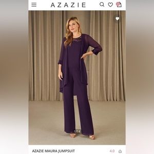 Azazie mother of bride jumpsuit